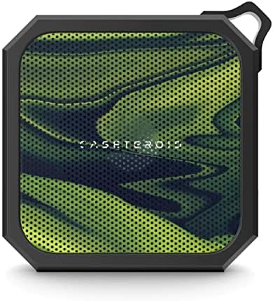 Касетероид музоиден мини водоотпорен звучник - Зелени начини црна една големина