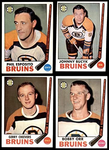 1969-70 Тимот на Топс Бостон Бруинс го постави Бостон Бруинс екс+ Бруинс