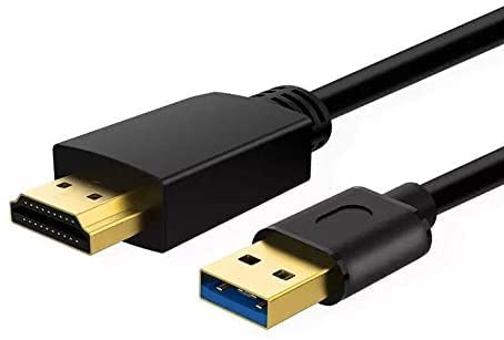 TIEDXIOY USB До HDMI Адаптер Кабел За Mac iOS Windows 10/8/7/Vista/XP, USB 3.0 ДО HDMI Машки HD 1080p Монитор Дисплеј Аудио Видео Конвертор