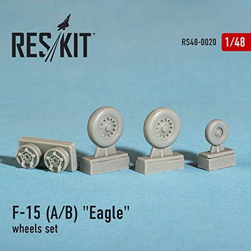 Reskit RS48-0020-1/48-Поставени тркала за смола за Мекдонел Даглас Ф-15 А/Б орел