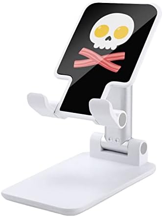 Сланина јајца череп за преклопување на десктоп мобилен телефон, преносен прилагодлив штанд за додатоци за патувања