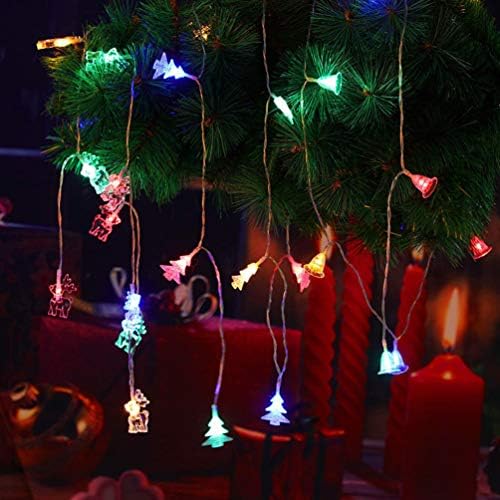 Bestoyard Christmas Decor Decor Christmas String Light xmas bellвоно приврзок образец String larm Орнамент распоред на новогодишната