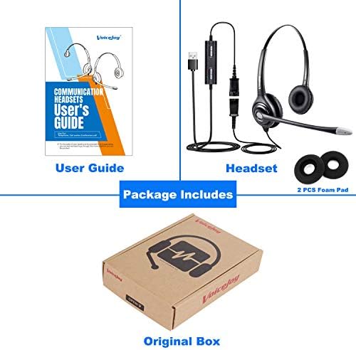 Goessoy usb приклучок за слушалки за слушалки за удобност за откажување на бучава со брзо исклучување на USB адаптерот за лаптоп,