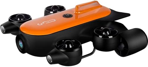 Камеро подводен дрон Т1 со 4K UHD акција камера RC ROV Подводен робот со канџи во реално време пареа за снимање на риболов за возрасни