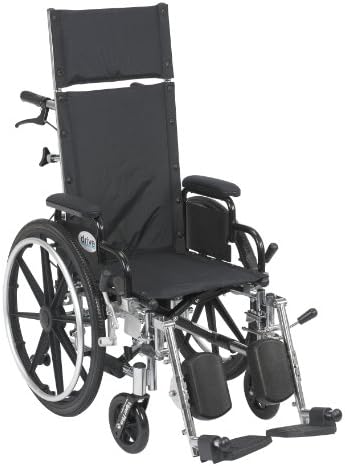 Viper Plus Лесна инвалидска количка со кревање на нозете и превртување на грбот, 14 седиште