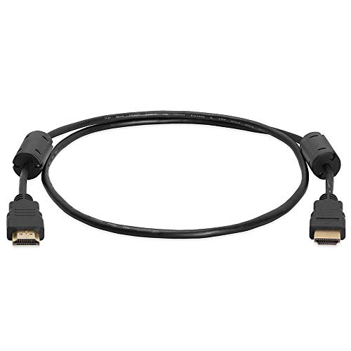 CMPLE - 30AWG HDMI CABLE 3FT HDMI 2.0 Подготвен - 3D Ethernet/ARC, конектори со позлатени злато - 3 стапки
