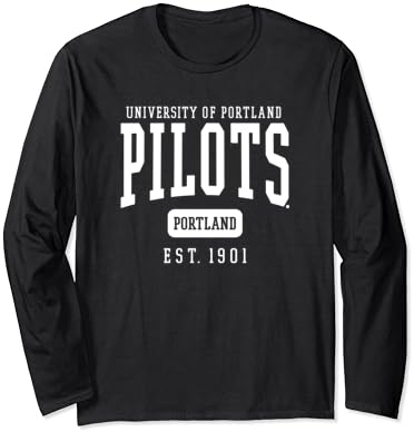 Пилотите на Универзитетот во Портланд Ест. Датум маица со долг ракав