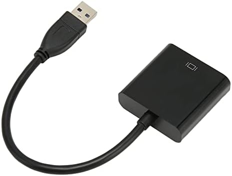 USB ДО HD Мултимедијален Интерфејс Конвертор, Црн 1080p 60HZ Вграден Конвертор На Звук Со Продолжен Режим На Чип 5 Gbps За Проектори