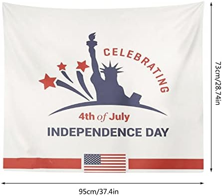 Маси за настани и столчиња Масовно патриотски фото позадина крпа за декор на Денот на независност