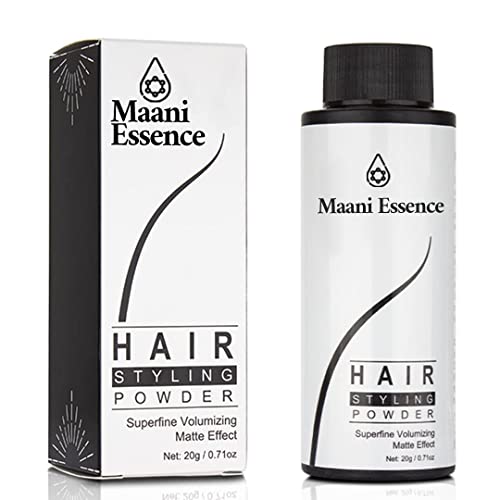 Maani Essence 20g прашина ИТ Волуменски прав - прашок за стилизирање на косата, цел ден прашина во прав за коса во прав и кревање