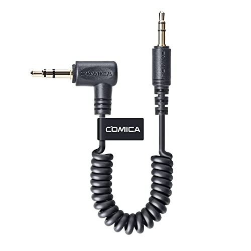 Comica CVM-D-CPX 3.5mm TRS-TRS аудио кабел VM10II Shotgun Microphone/WS50, Boomx-D, Boomx-U Wireless Microphone, итн.