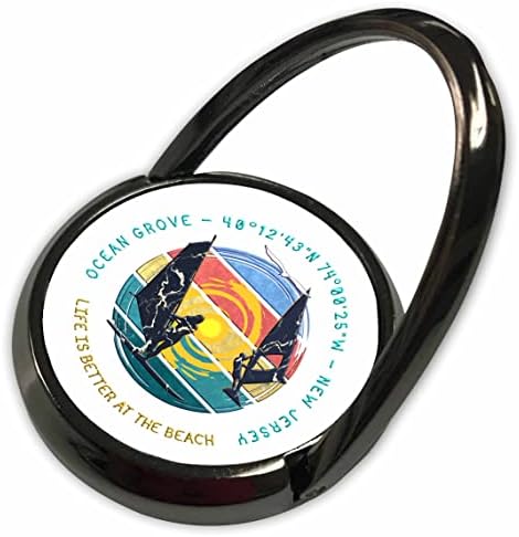 3drose Океан Гроув, населбата Нептун, округот Монмут, подарок од Newу Jerseyерси - Телефонски прстени