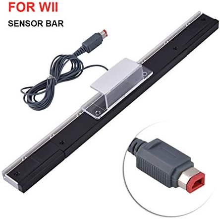 Инфрацрвена лента за сензори за Nintendo Wii, замена USB жичен инфрацрвен лента за сензори за зраци, погодна за најмногу 4 играчи, не е потребен
