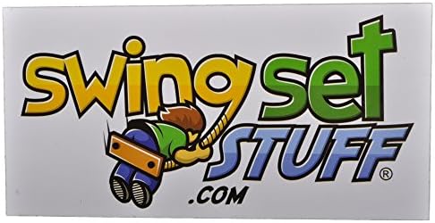 Swing Set Stuff Inc. 3/8 Не'рѓосувачки челик Кливис со налепница SSS лого не'рѓосувачки челик Кливис