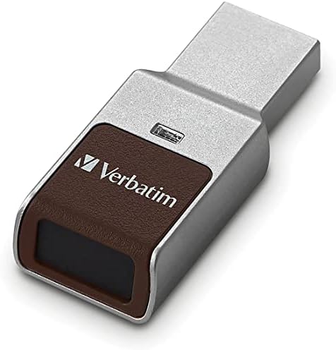 32gb Отпечаток Од Прст Безбеден USB 3.0 Флеш Диск со AES 256 Хардвер Енкрипција-Сребро