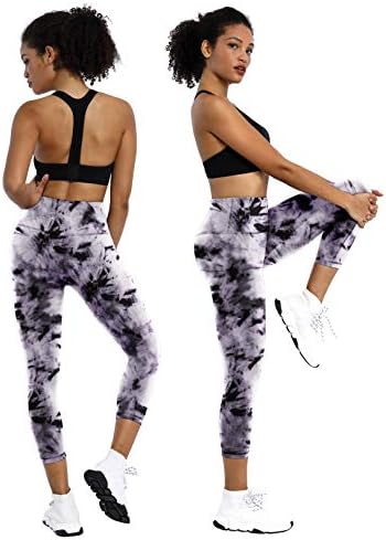 Bubblelime 19 “Основни/надвор џебови со високи половини јога панталони жени тренингот што работи хеланки контрола на стомакот