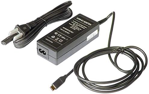 iTEKIRO USB-C AC Адаптер За DELL XPS 13 9365, XPS9365; XPS 13 9370, XPS9370; XPS 13 9380, XPS9380; Место 8 Pro 5855, Место 10 Pro