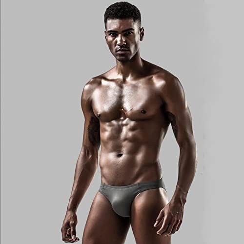 Ubst долна облека за мажи, еластично еластично непречено непречено дишење, основни атлетски тенки стрими за удобни кратки торбички
