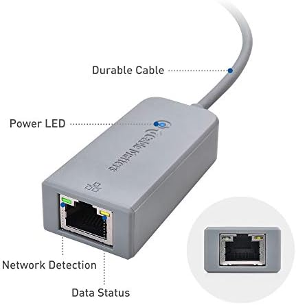 [Работи со сертифициран Chromebook] Кабел е USB C до Gigabit Ethernet адаптер