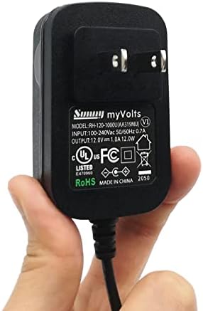 MyVolts 12V адаптер за напојување компатибилен со/замена за TP-Link TL-WA901nd Точка на безжичен пристап-американски приклучок