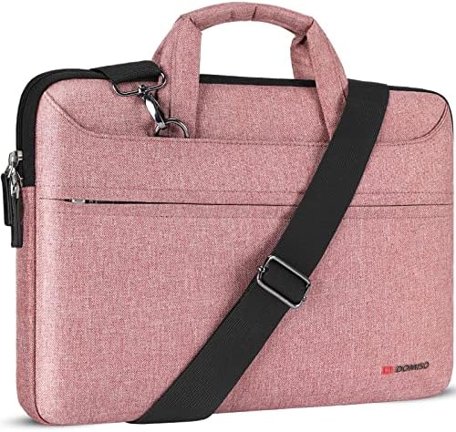Домизо 17.3 инчен лаптоп торба за деловни чанти за чанти отпорен на водоотпорен месинџер за рамена за 17,3 MacBook Pro 17/MSI