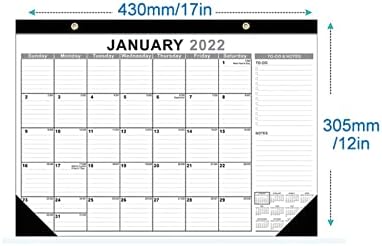 Десктоп Календар 2023 подарокдневен Организатор Ѕиден Календар Одбројувај Месечен Планер Распоред на Биро јануари 2022 - јуни 2023 Година