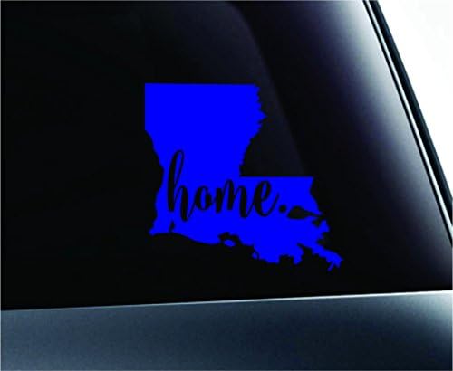 3 Дома Дома Луизијана Држава Батон Руж симбол налепница Дек автомобил Камион Прозорец Компјутерски лаптоп