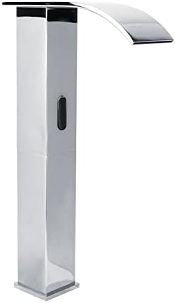 VIAGASAFAMIDO Автоматски сензор Faucet G1/2 Бакарен сензор за мијалник без допир тапа за водопади кујна мијалник за бања мијалник чешма