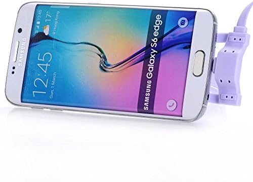 Феиаопо Мултифункционален Држач За Полнење Мобилен Телефон Со Преклопување Закачалка За Адаптер Пренослив Микро УСБ Кабел За Полнач За Кабел За Податоци За Samsung Gal