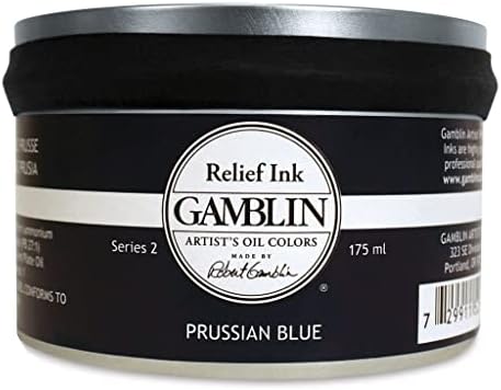 Гамбински олеснување мастило боја пруски сино