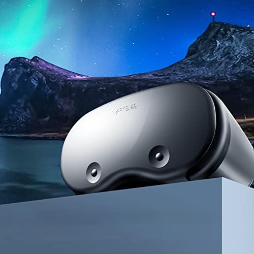 3D шлем VR сина светлина за заштита на очите Виртуелна реалност 7 инчи Голем екран Компатибилен, iOS и Android System 3D простор