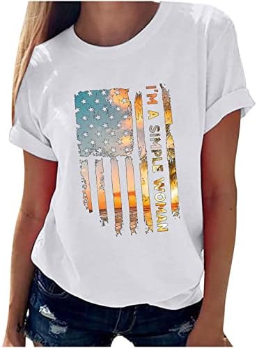 Moilsенски американски кошули за печатење на знамиња врвови маички кратки ракави подарок каваи смешни есен летни кошули 2023 облека трендовски