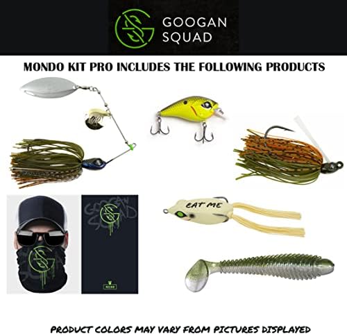 Catch Co Co Googan Squad Bass Bass Rybor Mondo Kit Pro | Mini Banger Squad Mini Banger, Zinger, Grass Hero, гнасна жаба, сосови пливач