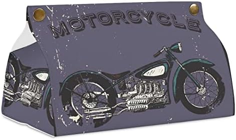 Кутија За Ткиво За Мотоцикли Покријте Декоративен Држач За Салфетки Диспензерот За Хартија За Домашна Канцеларија