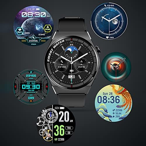 Паметен Часовник Со Остварување Повици-Разговор Обичен Спортски Паметен Часовник за iOS Android, Следење На Крвниот Притисок На Отчукувањата