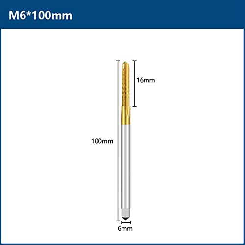 ПИКИС Завртка Допрете Вежба М2-М12 Навој Допрете Директно Флејта 90-150 Должина Метрички Машина Приклучок Допрете За Метални Завртки