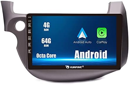KUNFINE Android Радио CarPlay &засилувач; Android Авто Авторадио Автомобил Навигација Стерео Мултимедијален Плеер GPS Екран НА Допир