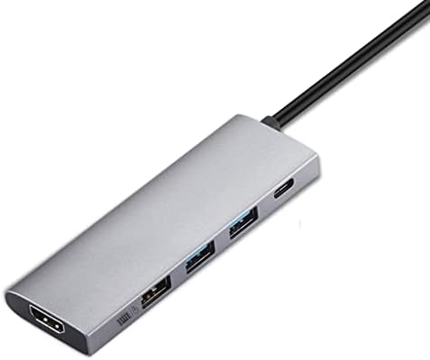TFIIEXFL Тип-C ЦЕНТАР USB Центар Тип-C ДО USB 3.0 Тастатура Глушец Интерфејс PD Полнење ЗА USB Лаптоп Таблет КОМПЈУТЕР