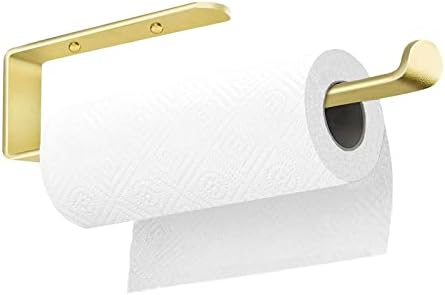Hchangen под држач за пешкири за хартија за кујна, лепило или ролни за пешкири за хартија, држач за хартија од не'рѓосувачки челик