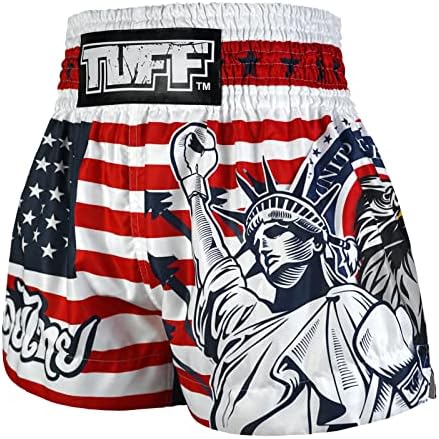 Tuff Sport Muay Thai Sharts Shorts Shorts MMA Kickboxing Традиционални стилови на нација шорцеви