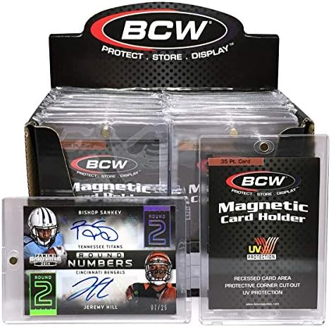 Кутија од 20 држачи за магнетна картичка BCW - 35 Pt.