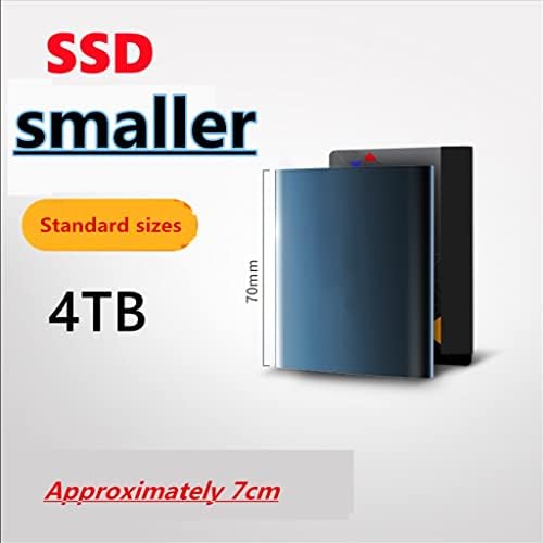 ZCMEB Typc-C Пренослив Хард Диск SSD Шема 4TB 2tb Надворешен SSD 1tb 500gb Мобилен Хард Диск СО Цврста Состојба USB 3.1 Надворешен