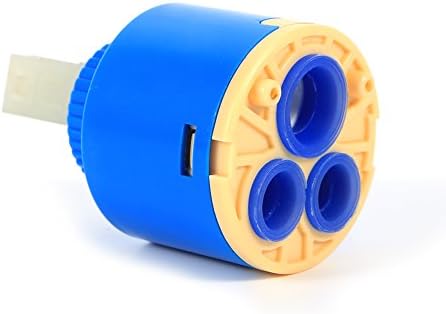 35/40мм керамички кертриџ вода миксер Допрете Внатрешен контролен вентил за тапа PP пластично сино практично