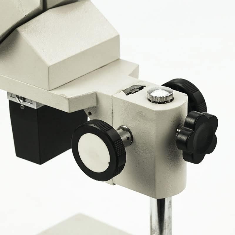Комплет Додатоци за микроскоп ЗА Возрасни 40х Бинокуларен Стерео Микроскоп Оптички Стаклени Леќи Метални Лабораториски Потрошни
