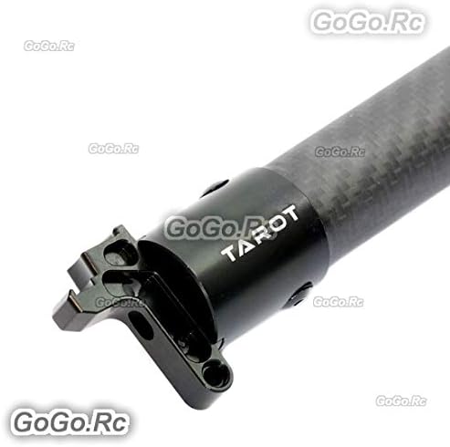 GOGORC TAROT 280мм цевка за рака на јаглеродни влакна со метална монтажа за дрон X4 X6 - TL4X002