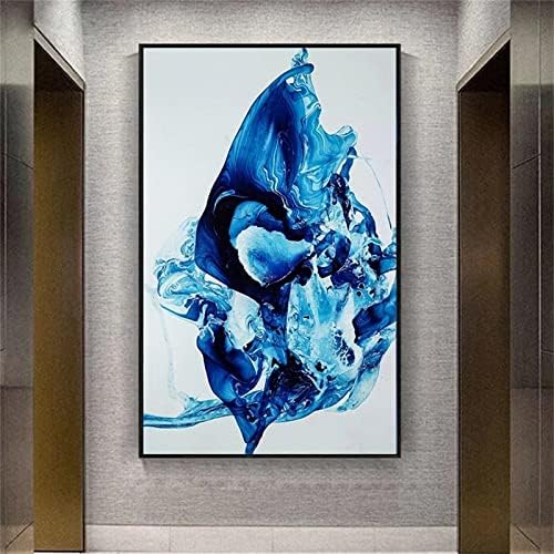 5д дијамантски сликарство целосна вежба сина апстракција вода DIY комплети за возрасни деца, опип-кристал ринестон занает за домашен