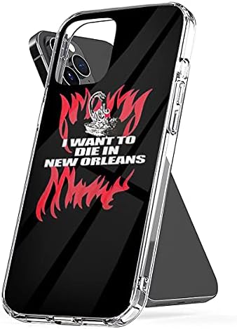 Телефон Случај Компатибилен со iPhone I Водоотпорен Сакаат Нула На Додатоци Умре Шок Во Њу Орлеанс 6 7 8 Плус Se 2020 Xr 11 Pro Max 12 Mini