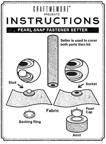 Алатка за поставување на прицврстувачи за прицврстувачи на занаетчиски занаети за копчиња за прицврстувачи на прстенот Перл