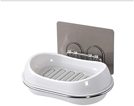 Luckxuan бар сапун сапун/сапун за заштеда на сапун креативно сапун кутија, не-порозна кутија за одвод на сапун, пластичен сапун сапун може
