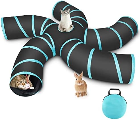 Тунел за мачки на Нарнтон во затворен тринасочен тунел, преклопен мачки играчка Четири сезони можат да бидат стабилни и вградена